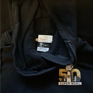 Nike Super Bowl 50 Black Hoodie